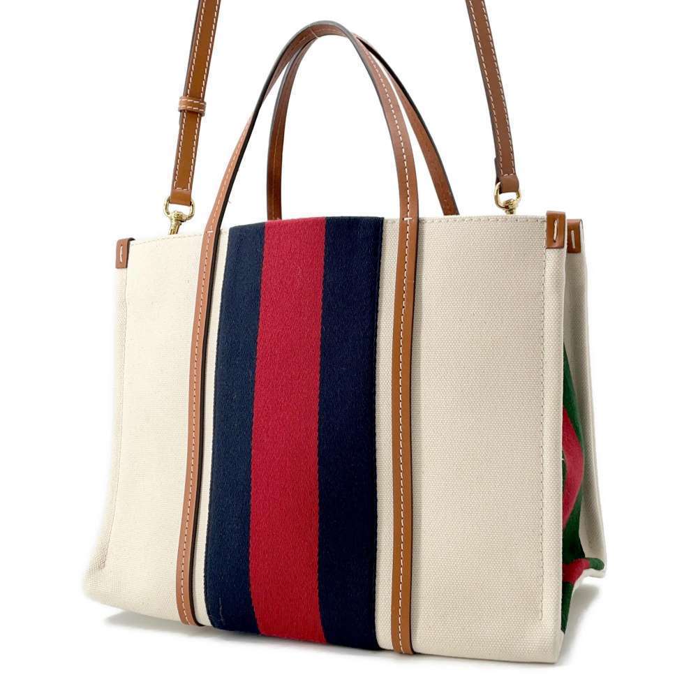 Gucci G Tote Canvas Interlocking Bag - Picture 1 of 14